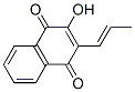2-Hydroxy-3-(1-propenyl)-1,4-naphthoquinone CAS#: 29366-41-4