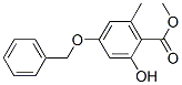 2-Hydroxy-6-methyl-4-(phenylmethoxy)benzoic acid methyl ester CAS#: 22375-05-9