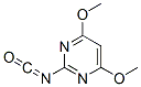 2-ISOCYANATO-4,6-DIMETHOXYPYRIMIDINE CAS#: 111284-03-8