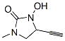 2-Imidazolidinone, 4-ethynyl-3-hydroxy-1-methyl- (9CI) CAS#: 288371-93-7