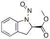 2-Indolinecarboxylicacid,1-nitroso-,methylester,(R)-(+)-(8CI) CAS#: 27640-53-5