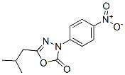 2-Isobutyl-4-(p-nitrophenyl)-1,3,4-oxadiazol-5(4H)-one CAS#: 28741-00-6