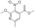 2-METHOXY-4-(1-METHOXYVINYL)-6-METHYL-3-NITROPYRIDINE CAS#: 221349-77-5