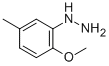 (2-METHOXY-5-METHYL-PHENYL)-HYDRAZINE CAS#: 24054-67-9