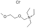 (2-METHOXYETHOXYMETHYL) TRIETHYLAMMONIUMCHLORID CAS-Nr .: 60043-43-8