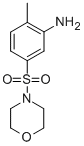 2-METHYL-5-(MORPHOLINE-4-SULFONYL)-PHENYLAMINE CAS#: 21447-56-3