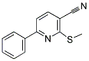 2-(METHYLSULFANYL)-6-PHENYLNICOTINONITRILE CAS#: 252058-91-6