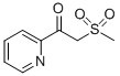 2-(METHYLSULFONYL)-1-PYRIDIN-2-YLETHANONE CAS#: 27302-93-8