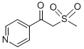 2-(METHYLSULFONYL)-1-PYRIDIN-3-YLETHANONE CAS#: 27302-95-0