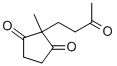 2-Methyl-2-(3-oxobutyl)cyclopentane-1,3-dione CAS#: 25112-78-1