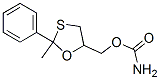 2-Methyl-2-phenyl-1,3-oxathiolane-5-methanol carbamate CAS#: 24606-90-4