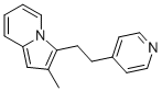 2-Methyl-3-(2-pyridin-4-yl-ethyl)-indolizine CAS#: 10314-96-2
