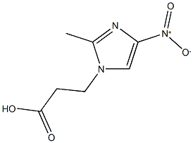 2-Methyl-5-nitro-1-imidazolepropinoic acid CAS#: 16935-04-9