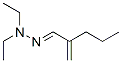 2-Methylenepentanal diethyl hydrazone CAS#: 25186-14-5