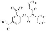 2-NITRO-4-CARBOXYPHENYL-N,N-DIPHENYLCARBAMATE CAS#: 10556-88-4