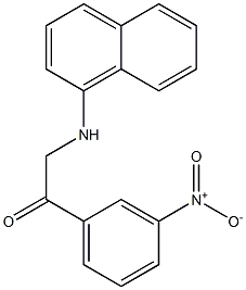 2-(Naphthalen-1-ylaMino)-1-(3-nitrophenyl)ethanone CAS#: 27996-90-3