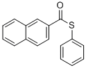 2-Naphthalene(thiocarboxylic acid)S-phenyl ester CAS#: 28118-49-2