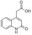 (2-OXO-1,2-DIHYDROQUINOLIN-4-YL)ACETIC ACID CAS#: 21298-80-6