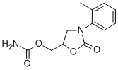 2-Oxo-3-(o-tolyl)-5-oxazolidinylmethyl=carbamate CAS#: 29218-38-0