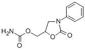 2-Oxo-3-phenyl-5-oxazolidinylmethyl=carbamate CAS#: 29306-25-0