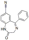2-Oxo-5-phenyl-2,3-dihydro-1H-1,4-benzodiazepine-7-carbonitrile CAS#: 17562-53-7