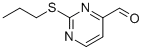 2-PROPYLSULFANYL-PYRIMIDINE-4-CARBALDEHYDE CAS#: 219729-65-4