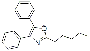 2-Pentyl-4,5-diphenyloxazole CAS#: 20662-96-8