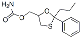 2-Phenyl-2-propyl-1,3-oxathiolane-5-methanol carbamate CAS#: 24606-92-6