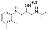2-Propanol, 1-(isopropylamino)-3-(2,3-xylidino)-, monohydrochloride CAS#: 20013-90-5