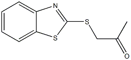 2-Propanone,1-(2-benzothiazolylthio)-(8CI,9CI) CAS#: 23385-34-4
