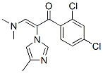 2-Propen-1-one, 1-(2,4-dichlorophenyl)-3-(dimethylamino)-2-(4-methyl-1H-imidazol-1-yl)- CAS#: 252954-59-9