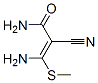 2-Propenamide, 3-amino-2-cyano-3-(methylthio)- CAS#: 15908-60-8