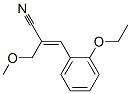 2-Propenenitrile,3-(2-ethoxyphenyl)-2-(methoxymethyl)-,(2Z)-(9CI) CAS#: 216384-76-8