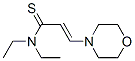 2-Propenethioamide, N,N-diethyl-3-(4-morpholinyl)- CAS#: 273409-09-9