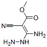 2-Propenoic acid, 3-amino-2-cyano-3-hydrazinyl-, methyl ester CAS#: 15908-58-4
