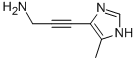 2-Propyn-1-amine, 3-(5-methyl-1H-imidazol-4-yl)- (9CI) CAS#: 214153-37-4