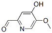 2-Pyridinecarboxaldehyde, 4-hydroxy-5-methoxy- (9CI) CAS#: 204847-72-3