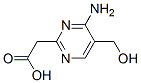 2-Pyrimidineacetic acid, 4-amino-5-(hydroxymethyl)- (8CI) CAS#: 21346-54-3