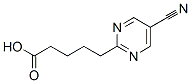 2-Pyrimidinepentanoic acid, 5-cyano- (9CI) CAS#: 220574-85-6