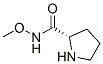 2-Pyrrolidinecarboxamide,N-methoxy-,(2S)-(9CI) CAS#: 224636-66-2