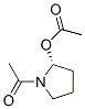 2-Pyrrolidinol, 1-acetyl-, acetate (ester), (2R)- (9CI) CAS#: 221911-62-2