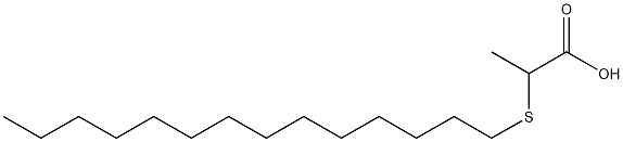 2-(Tetradecylthio)propanoic acid CAS#: 214491-16-4