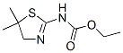 2-Thiazoline-2-carbamic acid, 5,5-dimethyl-, ethyl ester (8CI) CAS#: 21018-32-6