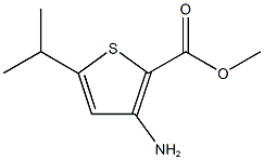 2-Thiophenecarboxylicacid,3-amino-5-(1-methylethyl)-,methylester(9CI) CAS#: 216574-44-6