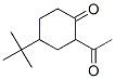 2-acetyl-4-tert-butylcyclohexan-1-one CAS#: 19980-50-8