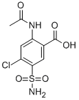 2-(acetylamino)-5-(aminosulphonyl)-4-chlorobenzoic acid CAS#: 17560-54-2