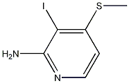 2-amino-3-iodo-4-(methylthio)pyridine CAS#: 215526-99-1