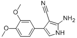 2-amino-4-(3,4-dimethoxyphenyl)-1H-pyrrole-3-carbonitrile CAS#: 217954-75-1