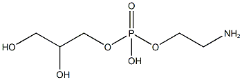 2-aminoethyl 2,3-dihydroxypropyl hydrogen phosphate CAS#: 1190-00-7