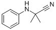 2-anilino-2-methylpropiononitrile CAS#: 2182-38-9